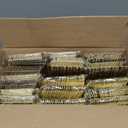 bUCLA 600 Pieces Gold Plastic Silverware - Plastic Gold Utensils - Heavyweight Disposable Cutlery - 200 Forks, 200 Spoons, 200 Knives for Party & Wedding