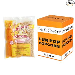 4oz Popcorn Portion Packs - Case of 36ct (Best By: 05/12/2027)