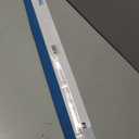 Sliding Shower Door Bottom Seal, 2 PCS 3/8" x 36" Sliding Shower Door Sweep for 3/8Inch Glass, Frameless Glass Door Seal Strip Stop Shower Leaks and Create a Water Barrier