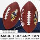Franklin Sports NFL Football - Youth Junior Size Football for Kids - Official NFL Team Logo + Colors - Fan Shop Ball