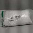 Dancurton Kitchen Cafe Curtains 24 Inch Length 2 Panels Set Back Tab Pocket Light Filtering Sheer Privacy Linen Short Curtains for Small Window Cream Colored Curtain for Bathroom 30x24 Ivory Off White (Natural)