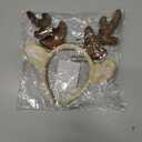 Reindeer Headband Adult for Christmas Cosplay Party Accessories - Women Reindeer Antler Hair Hoop Festive Headpiece Costume Accessories Plush