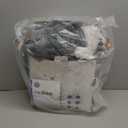 Westinghouse Electric Snuggle Throw Blankets with Foot Pocket, Wearable Heated Blanket with Sleeves, 6 Heating Levels & 2 to 10 Hours Heating Time Settings, 50 * 70"+18", Light Grey