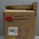 Kacoomi Automatic Dog Cat Feeder and Water Dispenser Gravity Food Feeder and Waterer Set with Pet Food Bowl for Small Medium Dog Puppy Kitten, Large Capacity 1 Gallon x 2 (Green)