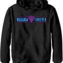 Marvel Boys' Banner Phrase Hoodie (X-Large, Black)