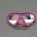 Toddler Swim Goggles Nose Cover,Kids Goggles No Hair Pull,Anti Fog Children Swimming Mask (1pk - Pink Mermaid)
