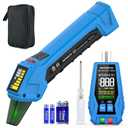 Circuit Breaker Finder, Digital Breaker Finder with GFCI Outlet Tester, AC 90-135V Electrical Circuit Tracer with Buzzer Alarm & Color LCD Display, Includes Batteries & Carrying Case