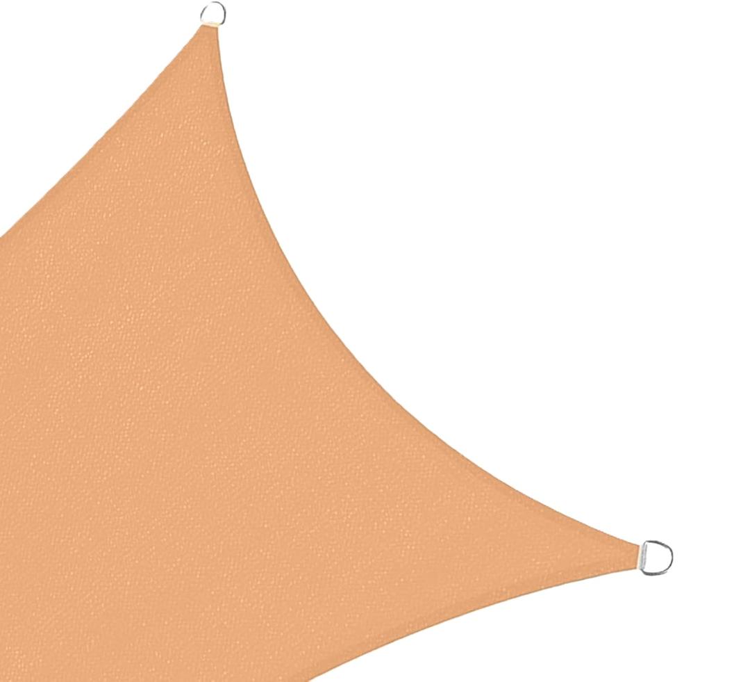 SUNNY GUARD Sun Shade Sail 16'x16'x16' Triangle Terra UV Block Sunshade for Backyard Yard Deck Patio Garden Outdoor Activities and Facility