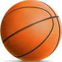 Silent Basketball Official (29.5") or Women's 28.5" - Grooved PU Foam Design for Realistic Bounce, Airless Indoor Training Ball, Quiet Dribbling Never Flat - Ideal Gift for Youth Orange