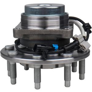 Autoround 515059 Front Wheel Hub and Bearing Assembly Fit for Chevy Express 2500/3500 03-17, Express 4500 09-15, GMC Savana 2500/3500 2003-2017, Savana 4500 09-15, 8 Lugs w/ABS