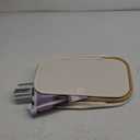 Merkisa Slim Laundry Basket with Wheels, Narrow Hampers for Laundry, Freestanding Laundry Hamper with Lid&Bamboo Handles, Collapsible & Waterproof Tall Cloth Hamper for Dorm Family(60L Beige)