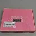 RENERSHOW Short Mixed Blonde Curly Wig with Bangs Natural Wavy Synthetic Wigs for Women