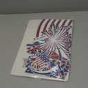 Whaline Patriotic Garage Decoration Magnet Sticker Flag Firework Star Garage Door Decal 250th Anniversary Magnetic Refrigerator Stickers for Independence Day Party Home Car Dishwasher Decor, 21 Pcs