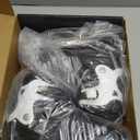 Adjustable Ice Skates for Kids Girls Boys, Kids Ice Hockey Skates for Beginners Ages 4-12, Toddler Ice Skating Shoes with Safety Ankle Support and Soft Padding for Outdoor & Ice Rink (Large - Youth(4-7 US), White)