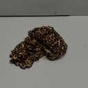 SHENHE Women's Leopard Print Mesh Tube Twist Front Strapless Ruched Sexy Y2k Tube Tops (Brown)