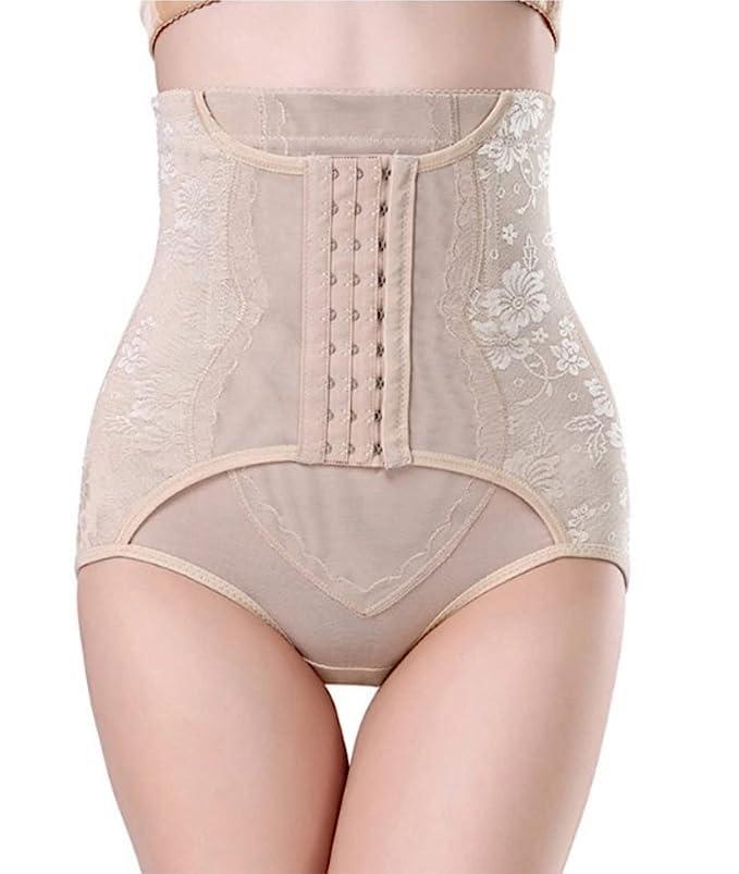 Womens Butt Lifter Panties Tummy Control Waist Trainer High Waist Stomach Body Shaper Girdle Slimming Underwear L