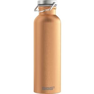 SIGG Original Copper Water Bottle (0.75 L), Pollutant-Free and Leakproof Metal Bottle, Lightweight and Sturdy Aluminum Bottle with Screw Cap


, Pack of 2 