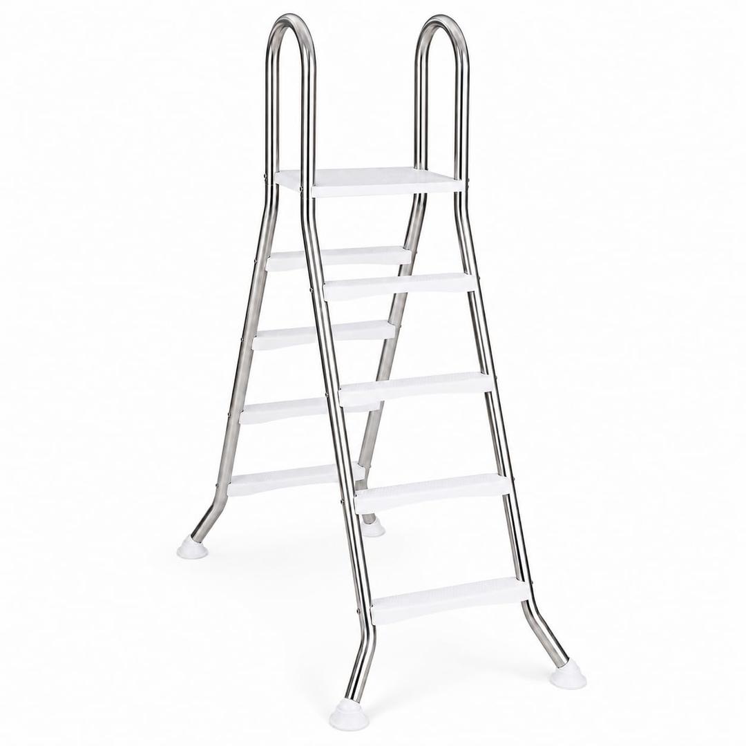 DORTALA Above Ground Swimming Pool Ladder