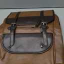 Jahomieo Vintage Leather Backpack For Men, Fit 15.6" Laptop Backpack Waterproof, for Casual Work Weekend Travel Daypack