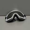 findway Ski Goggles OTG - Over Glasses Snow/Snowboard Goggles for Men, Women & Youth - 100% UV Protection (A1-white Silver Vlt 10%)