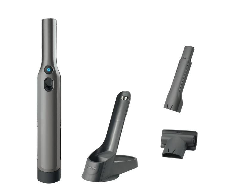 Shark Cordless Handheld Vacuum, Powerful Suction, Ultrasonic Motor, Lightweight, Easy Emptying & Charging Dock, Graphite WV200