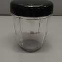 Nahida 23oz Blender Cup with Lid, Blender Cups Replacement Parts, Smoothie Cup with Lid and Rubber Gaskets Compatible with Nahida Blender Accessory