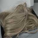 ATAYEA Blonde Bob Wig With Bangs Short Blonde Wig for Women 12 Inch Straight Bob wig with Bangs Synthetic Colorful Cosplay Daily Party Use (Platinum Blonde, 12IN）