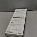 SUPERDANNY LED Desk Lamp for Home Office, Eye-Caring Desk Light with Base, 12W Touch Control 3 Colors Dimmable Brightness, Gooseneck Architect Lamp for Computer Monitor Reading Workbench, Black