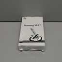 Zacro LED Reflective Vest with Chest Light 500LM, 5 RGB Colors High Visibility Rechargeable Light Up Running Vest IPX4 Night Safety Running Gear for Dog Walking, Cycling, Adjustable for Men Women Kids