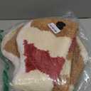 Christmas Gingerbread Man Bath Mat 38x24, Christmas Bathroom Decor, Absorbent Cute Christmas Bathroom Rug Soft Plush, Non Skid Christmas Rugs Machine Washable, Holiday Bathroom Mats for Bathtub Sink