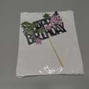 2 x Witch Birthday Party Decorations Pink and Green Witch Theme Happy Birthday Party Supplies