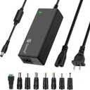 Gonine 24V 2.5A DC Power Supply Adapter, AC 100-240V 50-60Hz to 24Volts 2.5Amps Transformer for 24Vdc 0.1A~2.5A 1A 1.5A 2A Devices.