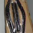 Window Visors Rain Guards for 1999-2016 Ford F250 F350 F450 F550 Super Duty, Out-Channel Window Vent Wind Deflectors Visors Shades for 99-16 F-250 F-350 F-450 F-550 SuperCrew Cab