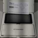 Babyvue BV3 PRO Dual Baby Car Camera  See 2 Kids Clearly with 7.2" HD Screen, 1080P Night Vision, 3-Level Brightness, Rear-Facing Monitor for SUV/Truck (Orange)