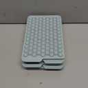 WIBIMEN Mini Ice Cube Trays, Small Tiny Round Pebble Crushed Nugget Ice Trays for Freezer with Lid - Chilling Drinks Coffee Juice(4 Pack/0.55In - Blue)