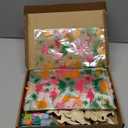 Pasimy 162 Pcs Dinosaur Party Favors Craft Kits Jurassic Party Supplies Dino Birthday Painting Kit Watercolor Card Wooden Cutouts Dinosaur Goodie Bag for Tropical Jungle DIY Project Activities(Dino)