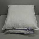 MIULEE 18x18 Pillow Inserts, Pack of 2 Down Feather Premium Throw Pillows with Cotton Fabric for Bed Couch Living Room Sofa