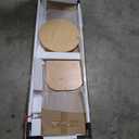 70"x19"Full Length Mirror with Stand,Coat Rack with Mirror,Solid Wood Floor Mirror,Swivel Mirrorfor Bedroom, Living Room, Cloakroom (Nature)