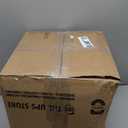 FURINNO Stylish End Table, French Oak Grey/Black,2-Pack (2-99800GYW)