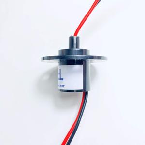 Taidacent 2 Wires 15A 20A 30A 40A 60A Slip Ring Collector Ring Rotary Electrical Contact (15A)