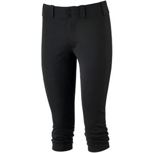 Mizuno Girls' Youth Prospect Softball Pant (Large, Black)