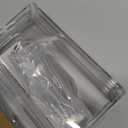 LARGER Compartment - Stackable Water Bottle Organizer Holder - for Stanley & Others' Large Tumbler - Clear Wine Rack, Cup Bottle Holder for Cabinet Home Countertop Fridge Pantry Shelf, 3 Tier Hold 9