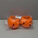 Homoyoyo Large Pumpkin Candy Basket - 2pcs Plastic Trick or Treat Buckets for Halloween Fun and Party