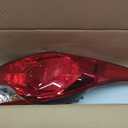 Dasbecan Halogen Tail Light Assembly Compatible with 2011-2013 Hyundai Elantra Right Passenger Side Taillight With Bulb Rear Lamp Replace #924023Y000 HY2805119