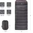 Teton Celsius XXL Sleeping Bag, Cold Weather Sleeping Bags for Adults and Kids, Camping Made Easy and Warm. Compression Sack Included, 35F, 25F, 0F, 20F Degree