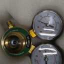 RX WELD Light Duty Oxygen Acetylene Regulator Set, CGA-540 CGA-200 for MC Tanks, Outlet 3/8"-24 A-Size for Plumbing HVAC