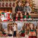 techcity 5 Pairs Boys Girls Christmas Socks Warm Fleece Stockings for Kids Funny Cute Christmas Gift for 1-12 Years Old (White Red Green Xmas)
