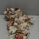 2 Pack Fall Maples Leaves Garland Fall Thanksgiving Decorations for Home Total 11.8Ft Fall Leaves Garland Hanging Artificial Autumn Foliage Garlands for Home Wedding Mantle Fireplace Party Christmas