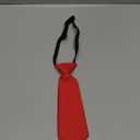 TORMEN Men Bow Tie & 8 Inch Pre Necktie Adjustable Length (01pcs Red)
