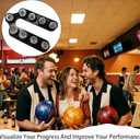 Bowling Ball Spinner, Hook & Grip Trainer with Maintenance Stand - All-in-One Practice Tool for Improving Rev Rate and Ball Performance